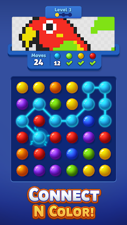 Game screenshot Connect N Color Puzzle Game mod apk