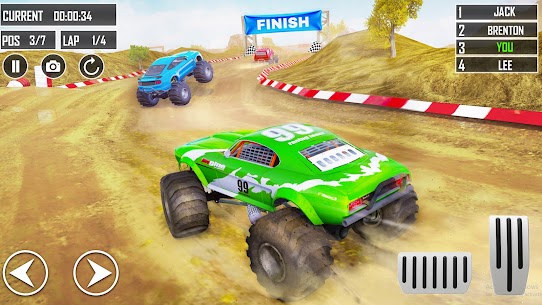 Real Monster Truck Racing Game 2