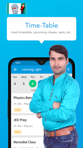Android application SELF STUDY CLASSES screenshort