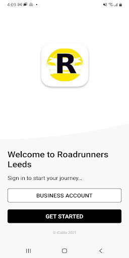 Android application Roadrunners Leeds screenshort