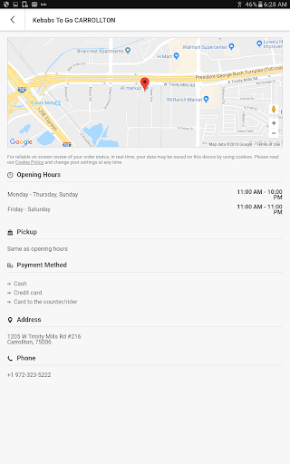Screenshot of Kebabs To Go!