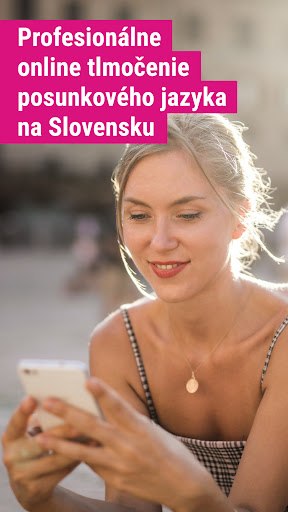 Android application Online tlmočník screenshort