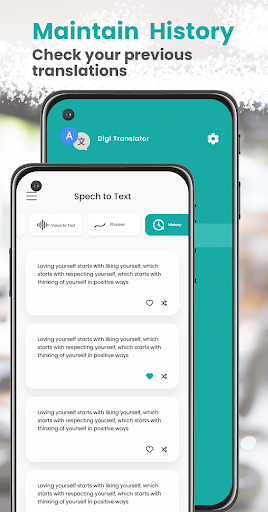 Android application Language Translator-STT & TTS screenshort