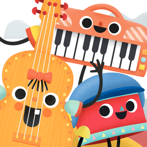 Guitar & Drum: Music & Run logo