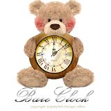 テディベアのアンティーク時計ウィジェット icon