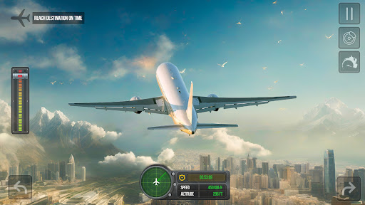 Android application Flight Simulator - Plane Games screenshort