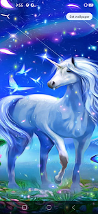 Awesome Unicorn Live Wallpaper - Magical touch for PC / Mac / Windows   - Free Download 