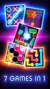 Tic Tac Toe Glow v8.6.0 MOD APK (Unlimited Money) Free For Android 3