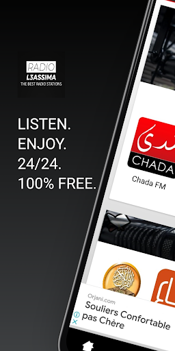 Android application Radio L3assima screenshort
