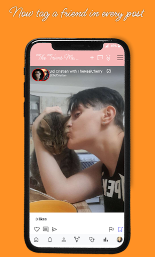 Android application The Trans Me - Transition Help screenshort