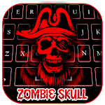 Cover Image of Tải xuống Zombie Skull Keyboard  APK