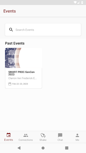 SMART PROC GovCon 2023 Screen 2