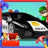 Build a Police Car & Fix It icon