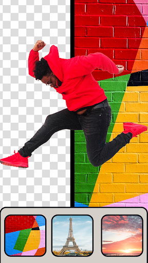 Android application Image Background Changer App screenshort