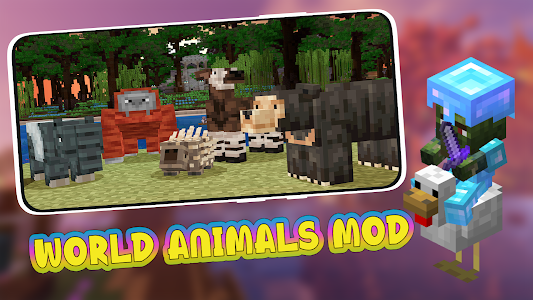 World Animals Mod For MCPE Unknown