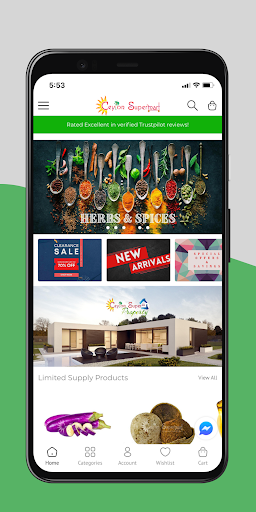 Android application Ceylon Supermart screenshort