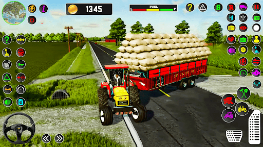 Farm Tractor Driving Game 2023