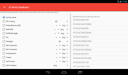 screenshot of ATmicro Database