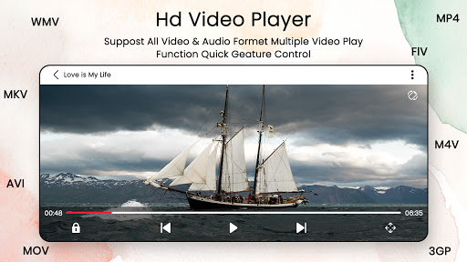 Full HD Video Player Screen 3