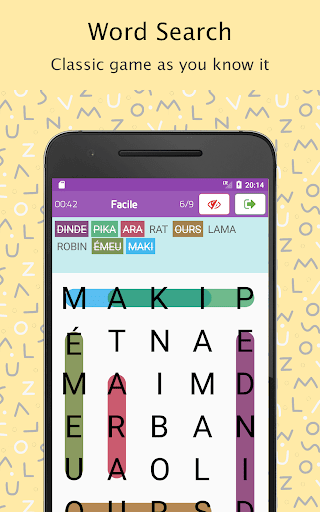 Word Search French Dictionary Mod Unlimited