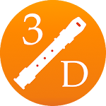 3D Recorder Fingering Chart - How To Play Recorder Apk