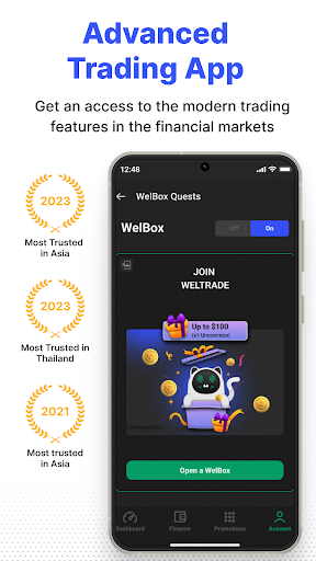 Weltrade : Online Investing Screen 3