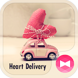 Cute Theme-Heart Delivery- icon