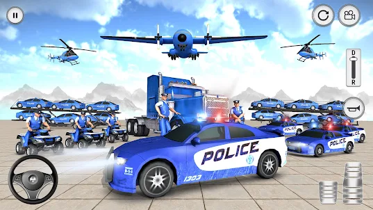 Police Transport Car Truck Sim