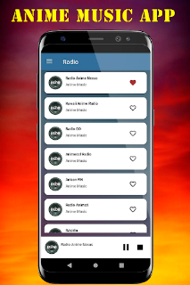 Anime Music App