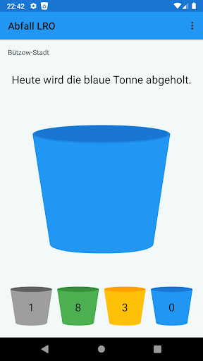 Android application Abfall LRO screenshort