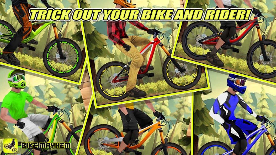 Bike Mayhem Mountain Racing banner