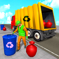 Trash Truck Simulator-Free Truck Driving Game 2021
