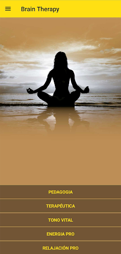 Android application Brain Therapy - Neurosync screenshort