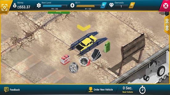 Junkyard Tycoon - Auto Wirtschaftssimulation Spiel Screenshot