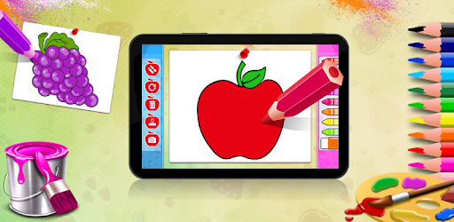 Drawing populer fruits for kid