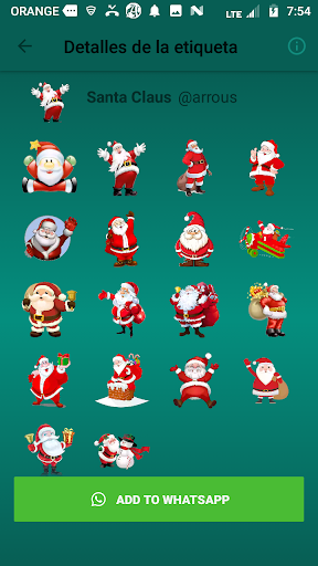 Stickers Christmas for WhatsAp Screen 3