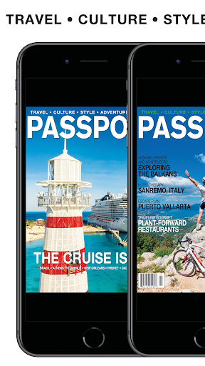 Screenshot of Passport Magazine