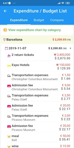 Share Travel Plan Screen 3