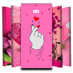 Cover Image of Descargar Love Pink Wallpaper 2021 1.0 APK