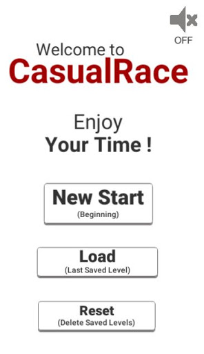 Android application Casual Race screenshort