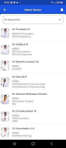 Specialist Hospital Screen 2