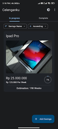 Celenganku - Pencatat Tabungan screenshot 4