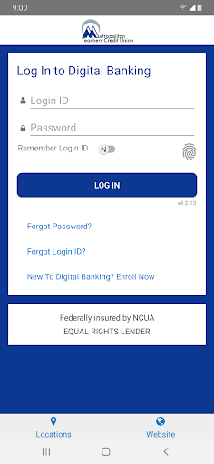 Android application MetroTCU Mobile screenshort