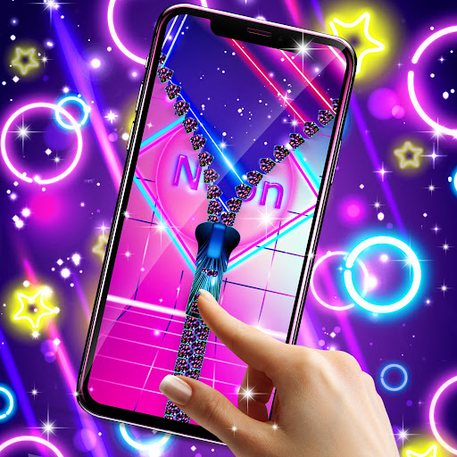 Neon colors zip locker Screen 2