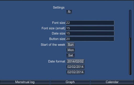 Healthcare Calendar for Women