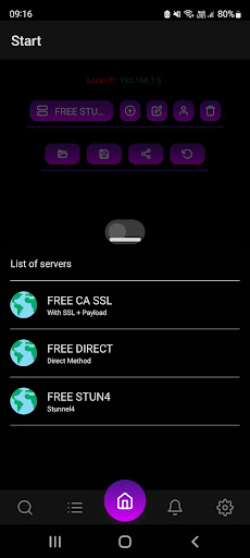 NC VPN - Network Community Screen 2