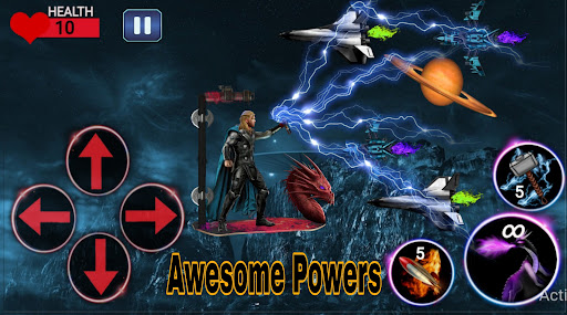 Thor Galaxy War :Action Screen 2