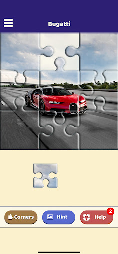 Android application Bugatti Love Puzzle screenshort