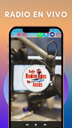 Android application Radio Redimidos Por Jesus screenshort