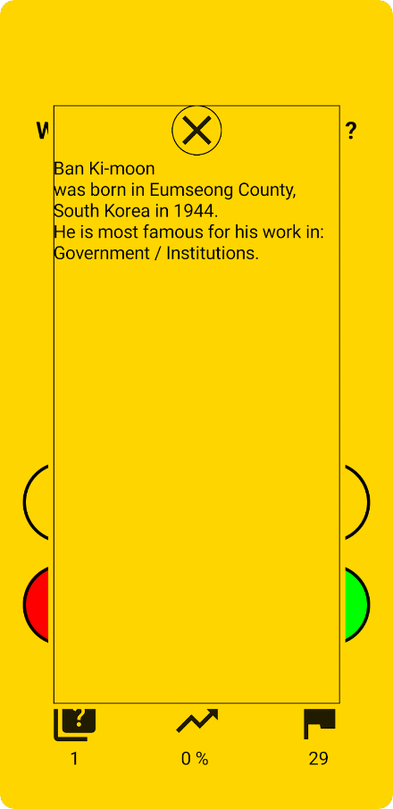 Super Famous People! Fact Quiz Screen 3
